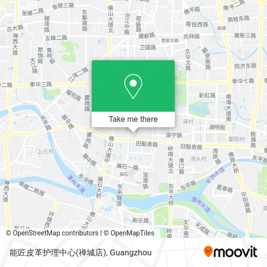 能匠皮革护理中心(禅城店) map