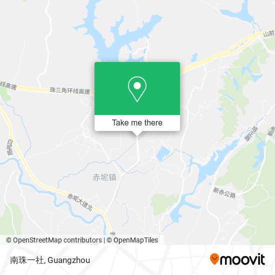 南珠一社 map