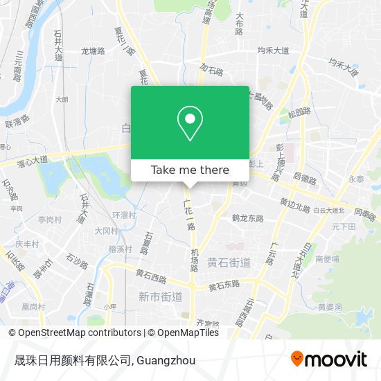晟珠日用颜料有限公司 map