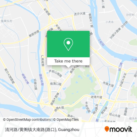 清河路/黄阁镇大南路(路口) map