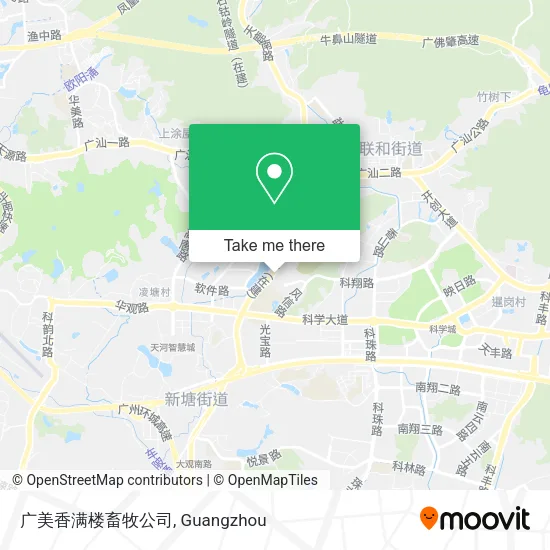 广美香满楼畜牧公司 map