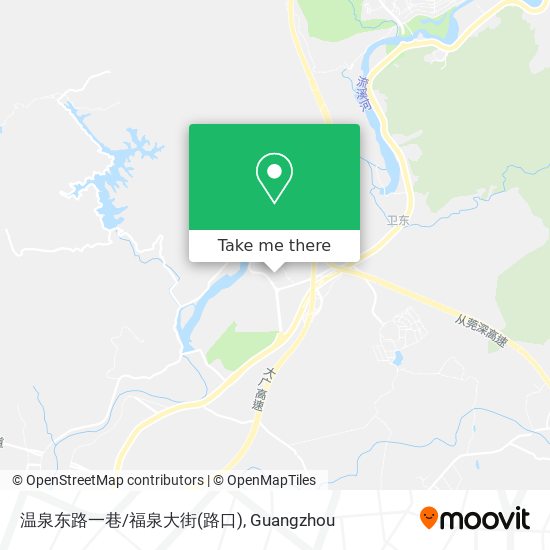 温泉东路一巷/福泉大街(路口) map