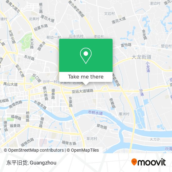 东平旧货 map