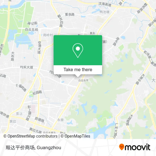 顺达平价商场 map