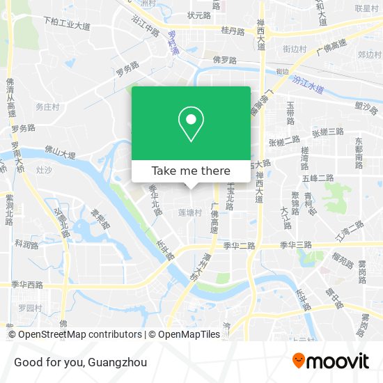 Good for you map