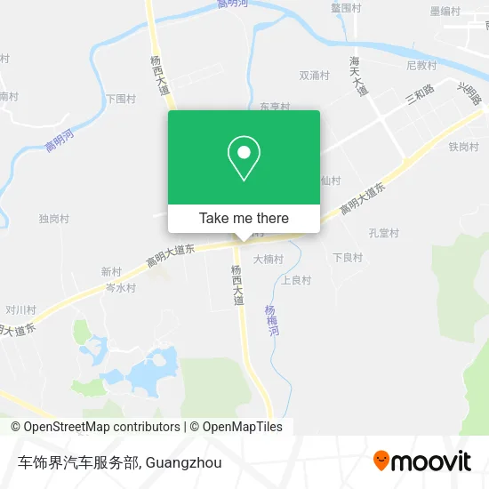 车饰界汽车服务部 map