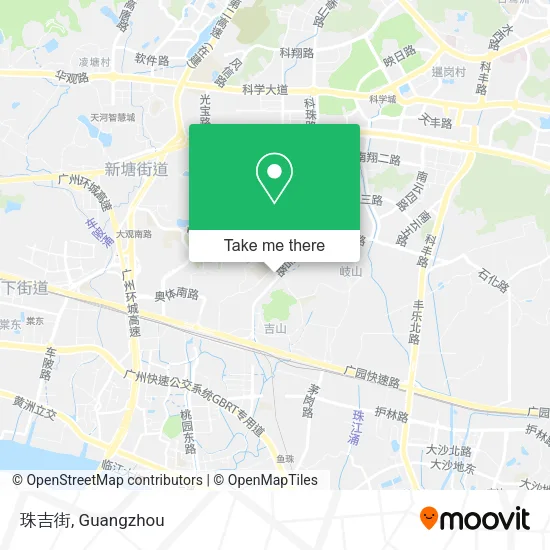 珠吉街 map