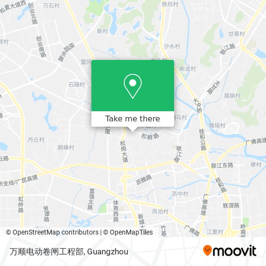 万顺电动卷闸工程部 map