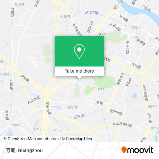 万顺 map