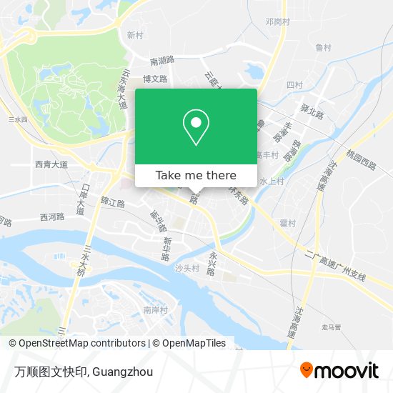 万顺图文快印 map