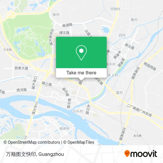 万顺图文快印 map