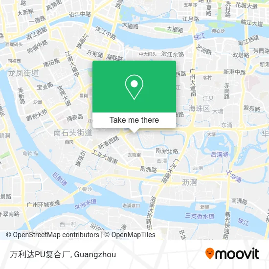 万利达PU复合厂 map