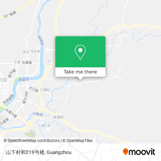 山下村和219号楼 map