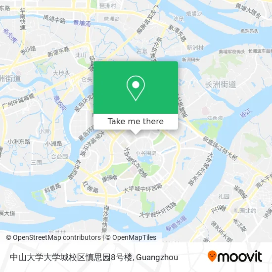 中山大学大学城校区慎思园8号楼 map