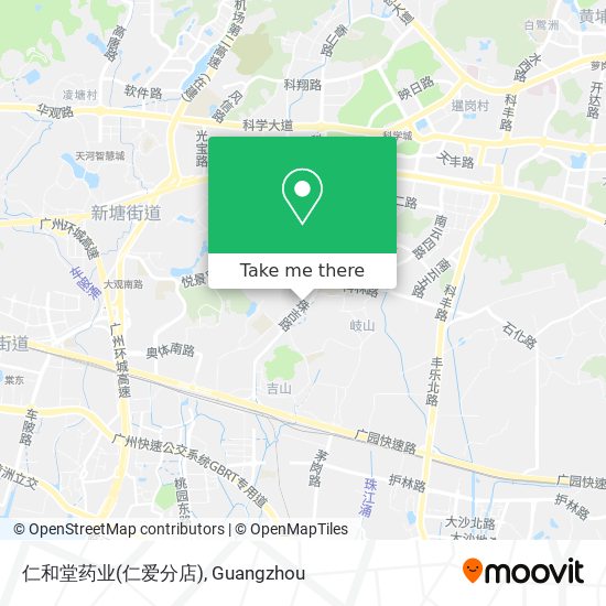 仁和堂药业(仁爱分店) map