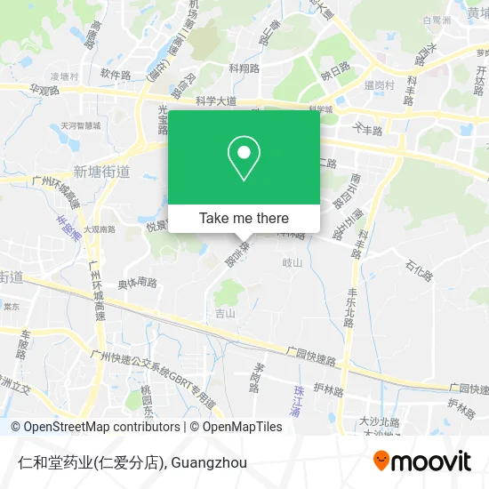仁和堂药业(仁爱分店) map