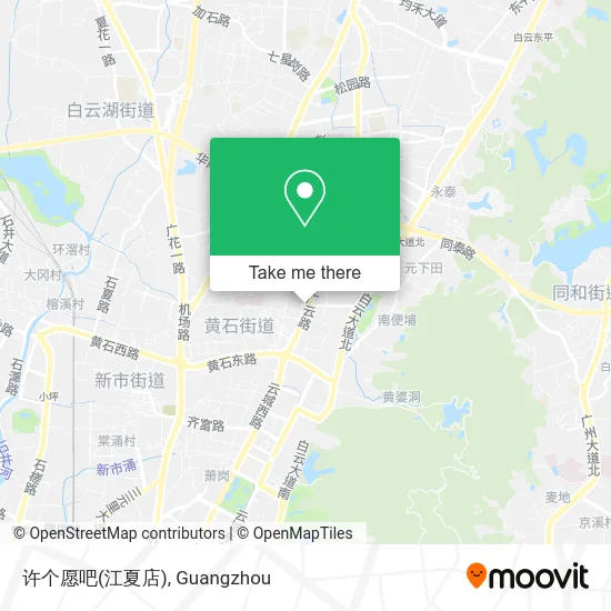 许个愿吧(江夏店) map
