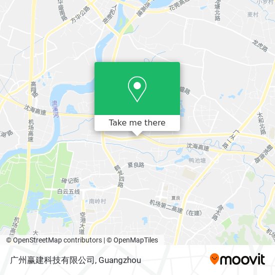 广州赢建科技有限公司 map