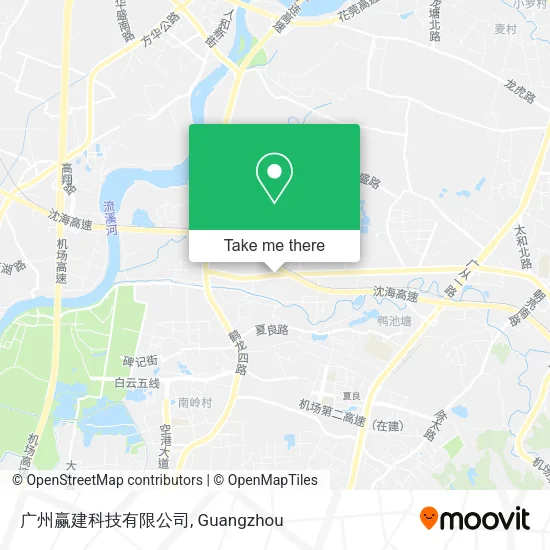 广州赢建科技有限公司 map