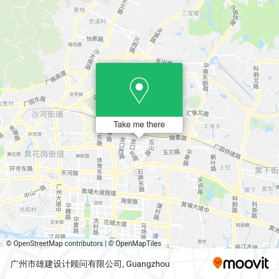广州市雄建设计顾问有限公司 map
