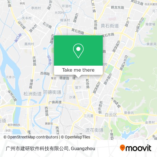 广州市建研软件科技有限公司 map