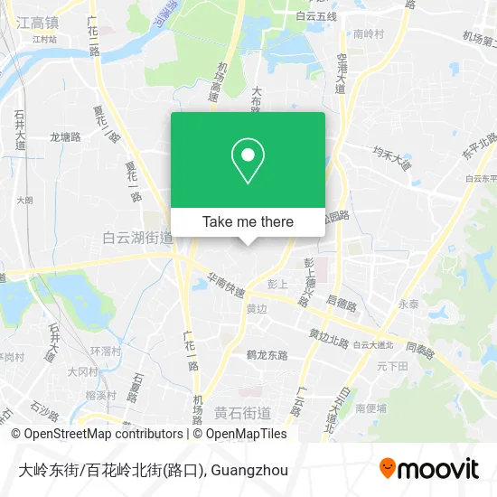 大岭东街/百花岭北街(路口) map