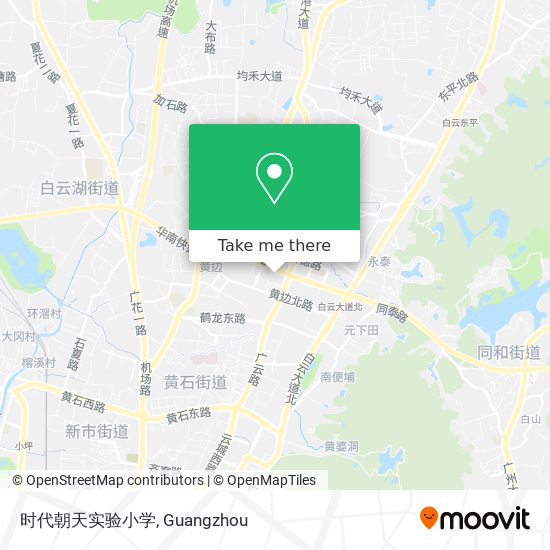 时代朝天实验小学 map