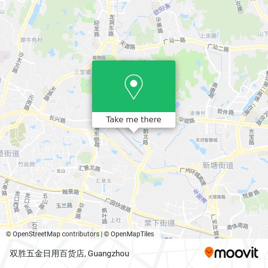 双胜五金日用百货店 map
