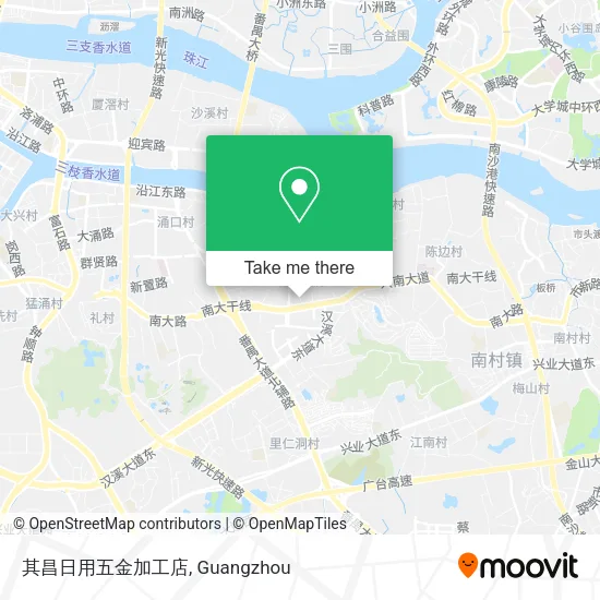 其昌日用五金加工店 map