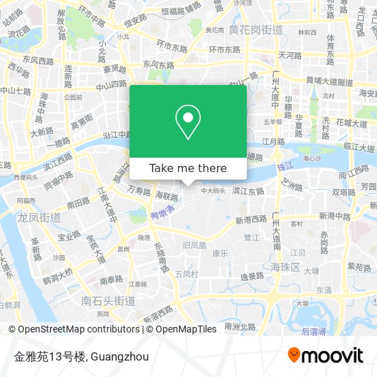 金雅苑13号楼 map