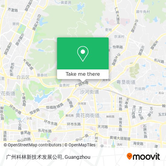 广州科林新技术发展公司 map