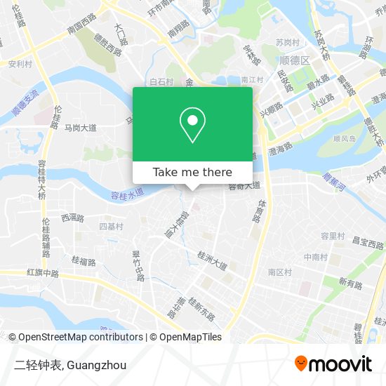 二轻钟表 map