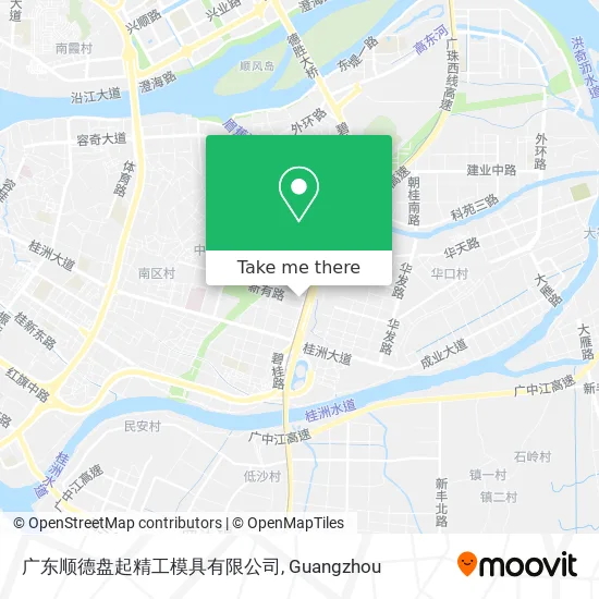 广东顺德盘起精工模具有限公司 map