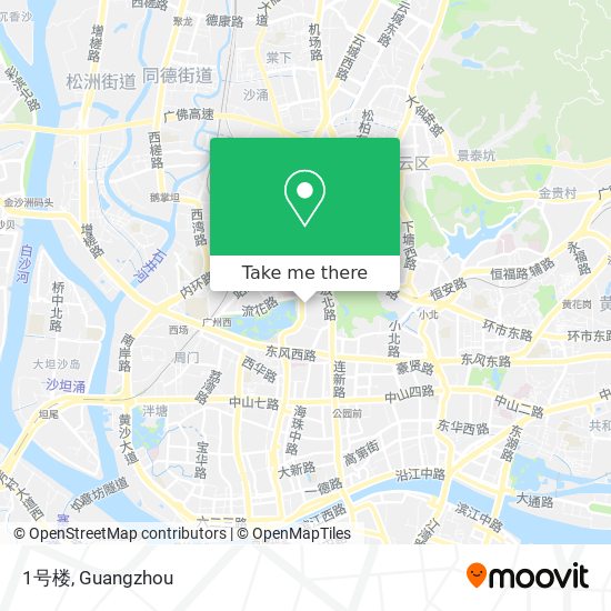 1号楼 map