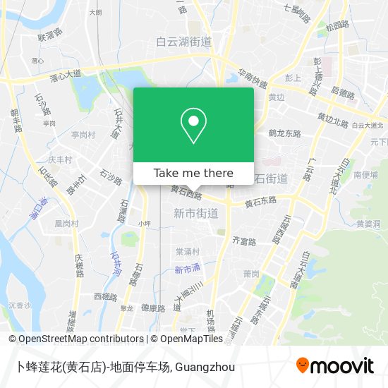 卜蜂莲花(黄石店)-地面停车场 map