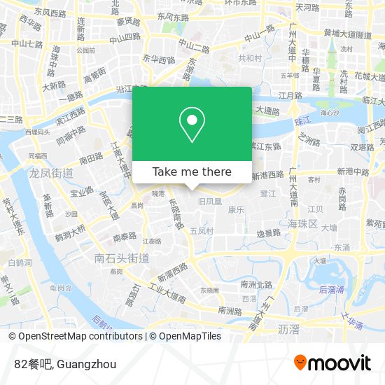 82餐吧 map