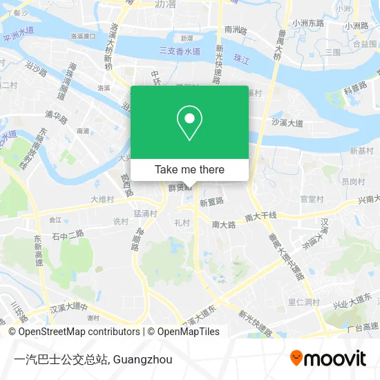 一汽巴士公交总站 map