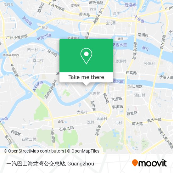 一汽巴士海龙湾公交总站 map