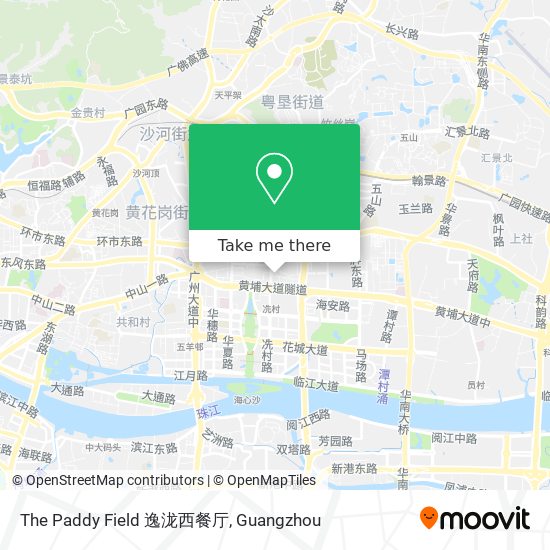 The Paddy Field 逸泷西餐厅 map