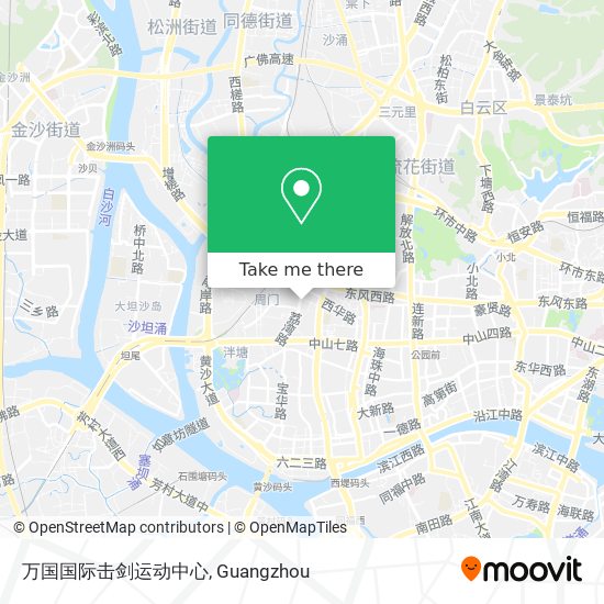 万国国际击剑运动中心 map