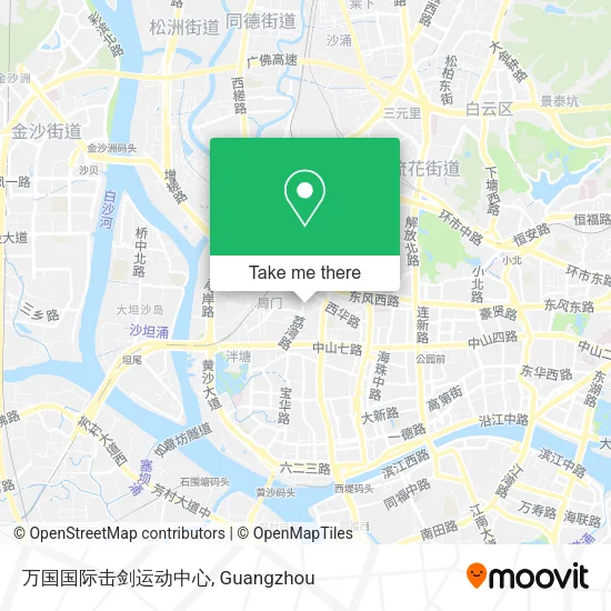 万国国际击剑运动中心 map