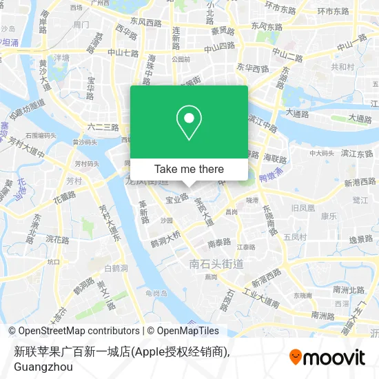 新联苹果广百新一城店(Apple授权经销商) map