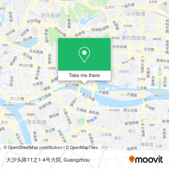 大沙头路11之1-4号大院 map