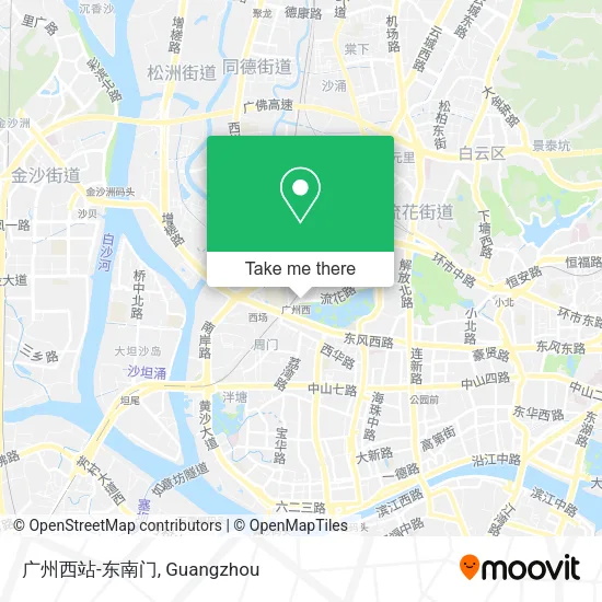 广州西站-东南门 map