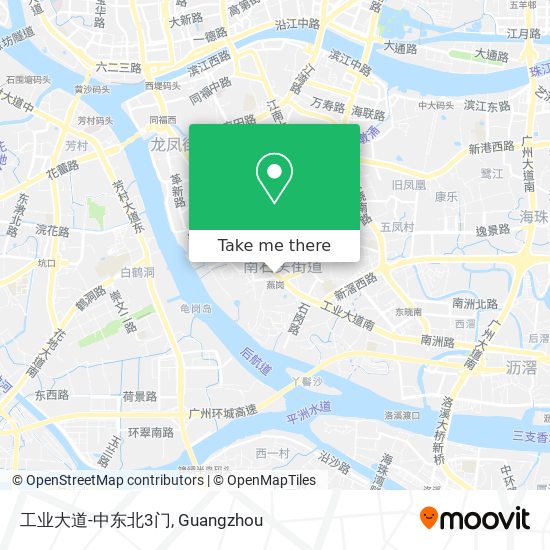 工业大道-中东北3门 map