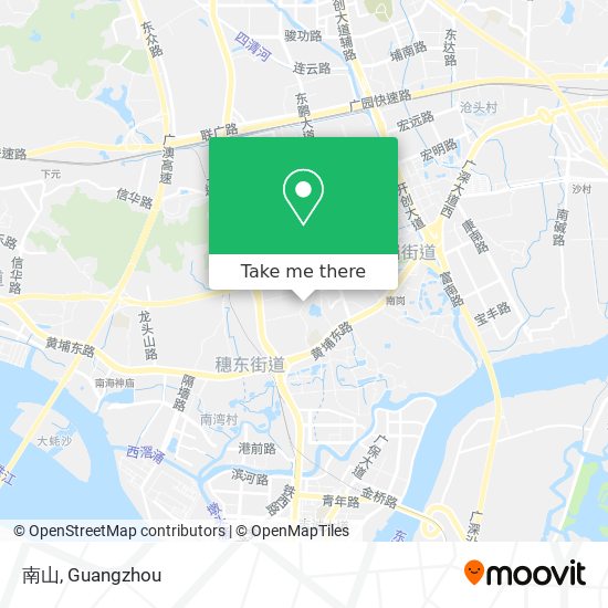 南山 map