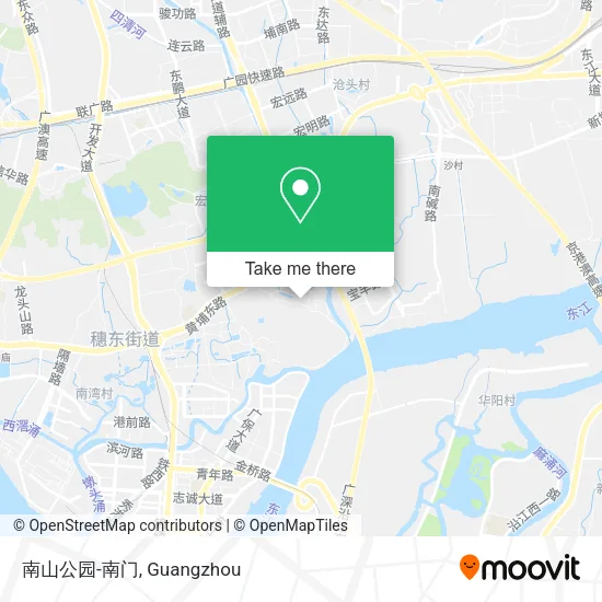 南山公园-南门 map