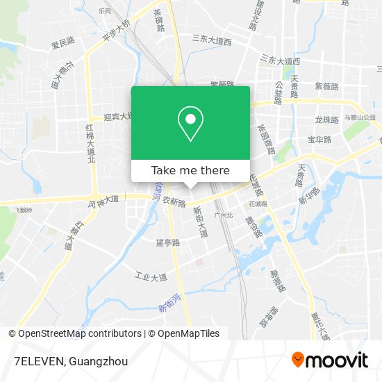 7ELEVEN map