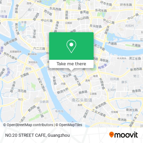 NO.20 STREET CAFE map