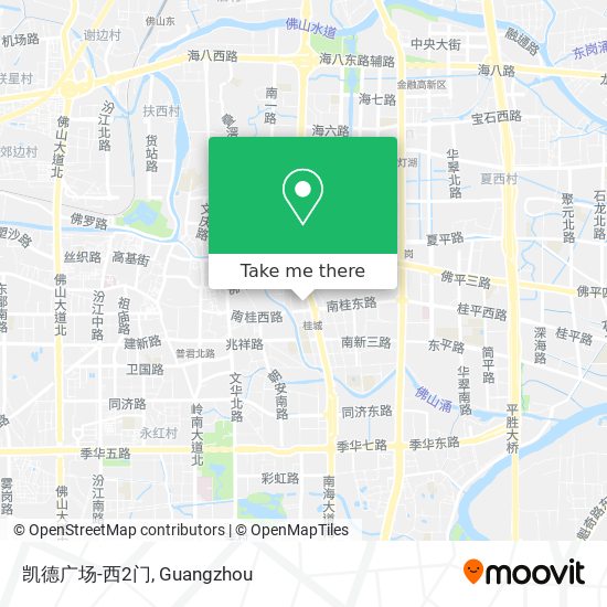 凯德广场-西2门 map